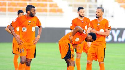 Ajman fought back against Al Shabab on Friday but it will probably not save the club from relegation in the AGL. Mutawakil Mubarak / Al Ittihad