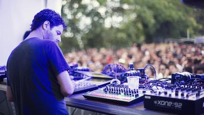 DJ Gui Boratto entertains revellers at a Montreal Piknic Elecronique. Courtesy Piknic Electronik