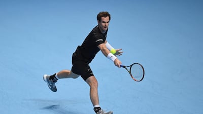 Andy Murray in action against Rafael Nadal. Tony O’Brien / Reuters