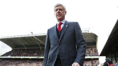 Arsenal manager Arsene Wenger, shown before his side’s Premier League victory over Crystal Palace on Saturday. John Sibley / Reuters / February 21, 2015