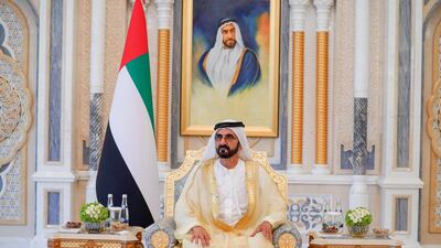 The Vice President and Ruler of Dubai received Ibrahim Al Mashrekh, UAE ambassador to Austria, and Saeed Al Maqbali, ambassador to Comoros, at Qasr Al Watan, where they pledged their loyalty to the UAE and its President.