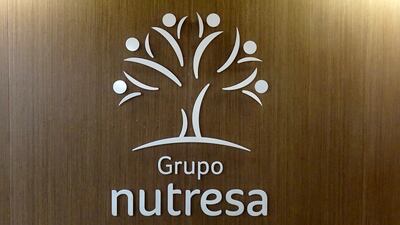 The logo of Grupo Nutresa, at its offices at Medellin, Colombia. IHC plans to take as much as 31.25 per cent stake in the company. Reuters
