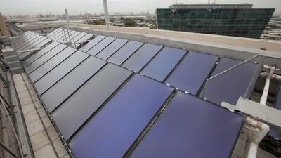 Dubai Carbon said that it needed more business partners to execute rooftop solar projects as business picks up. Jaime Puebla / The National