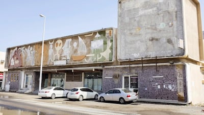 There were once small cinemas across the country. One of which, the Khor Fakkan Cinema, was acquired by Sharjah Art Foundation for use as an arts space. Reem Mohammed / The National