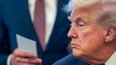 President Donald Trump warns Iran ahead of expected American-Iranian talks this week. EPA