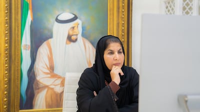 Noura Al Suwaidi, Secretary General of the UAE General Women's Union, said the organisation was committed to harnessing technology to safeguard women's digital rights. Photo: The UAE General Women's Union