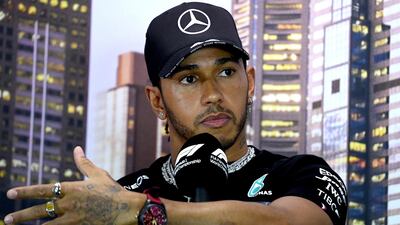 Mercedes' Formula One world champion Lewis Hamilton has criticised his sport for remaining silent on racism. AFP