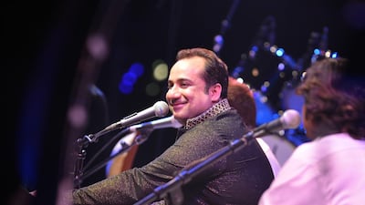 Qawwali singer Rahat Fateh Ali Khan. Courtesy Purple Venture Entertainment