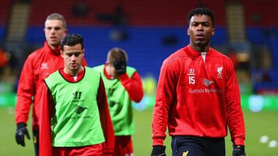 Everton v Liverpool: Everton’s 1-0 win at Palace on Saturday was only their sixth victory in 23 league games. Their form this season is confusing, given the quality in their squad. And this makes them a dangerous team to play, especially in a derby game. If they click and play to 2013/14 levels, they can beat anyone. Liverpool are expected to leave Daniel Sturridge on the bench as he comes back from injury, which will limit them going forward. PREDICTION: 0-0. Michael Steele/Getty Images