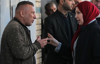 Baghdad Mayor Thikra Alwash. Ahmad Al Rubaye/AFP