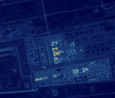 SatVU's latest images of Saudi Arabia. Photo: SatVU
