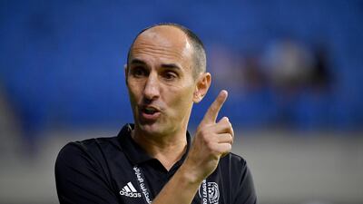 Al Nasr manager Krunoslav Jurcic. Courtesy AGL