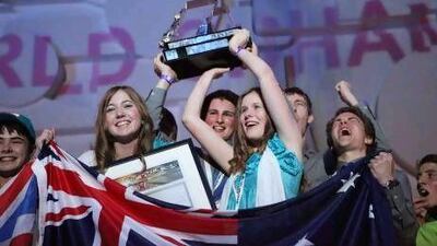 First Place: The winner in the competition was the Cold Fusion team from Australia, Brighton Secondry School