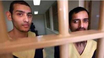 Ahmad Mohammed Taha from Egypt, left , and John Egil from Norway are two of hundreds of prisoners to be released.