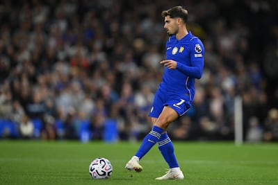 Pedro Neto came on as a second-half substitute in Chelsea's 3-2 win at Fulham on Monday. Getty Images