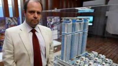 Slava Garin, the chief executive of VIP Waterfront