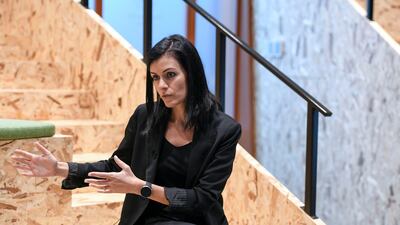 “We have a very strong team here from Emirati talent and also global talent," said Dr Najwa Aaraj. Khushnum Bhandari for The National