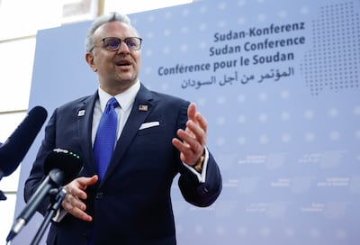 US presidential adviser for Arab and African Affairs, Massad Boulos. AFP