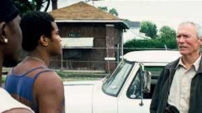 Clint Eastwood stars as a Korean War veteran who faces off against a group of gang members who are terrorising his immigrant neighbours in Gran Torino. The film may mark Eastwood's final acting role.