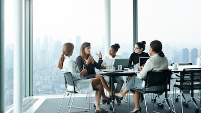 Women are more concerned than men about declining meetings for fear of bugging colleagues to bring them up to speed later. Getty Images