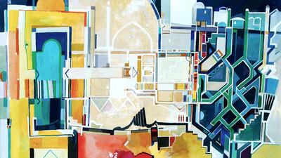 Through the Bazaar to the Mosque.