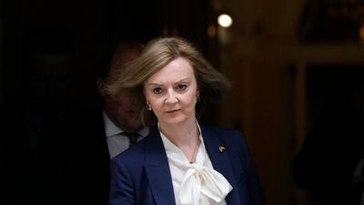 Britain's Foreign Secretary Liz Truss has warned the EU the UK will act if the bloc refuses to show flexibility on the Northern Ireland Protocol. AP Photo