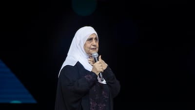 Egyptian Fathiya Al Mahmoud, known as ‘the mother of orphans', was another winner