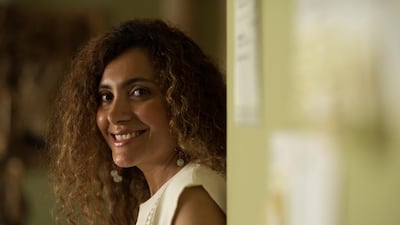 Nagham Osman hopes to raise the amount to pay for her master’s degree in fine arts within two weeks. Dana Smillie for The National