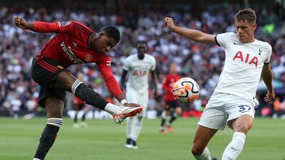 Marcus Rashford – 6. Initially looked more on it than against Wolves. Sprinted through to shoot and bring a save on 13. Faded and United’s lack of a No 9 was telling. AFP