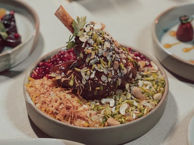 The food is a mix of Arabic and international staples. Photo: Aldhafra Resort, Vignette Collection by IHG