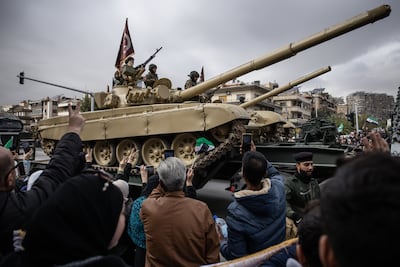 Syrians are hoping for reconstruction and an economic recovery after 13 years of civil war. Getty Images