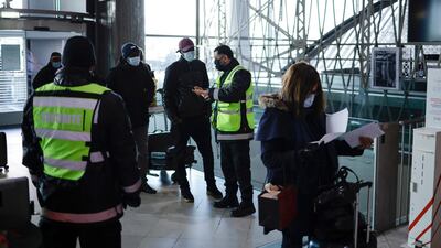 French officials dismantled a fake fit-to-fly certificate scam at Charles de Gaulle Airport, in Roissy, outside Paris. EPA
