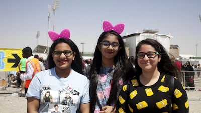 When the camera crew were called on to share fans’ placards on the big screen, they smartly singled out a message which read “Are you and Zayn okay?” “We are good, I can promise that,” said Liam. Anna Nielsen for The National