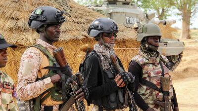 Nigerian soldiers have been fighting against bandits and armed groups linked to Al Qaeda and ISIS. AFP