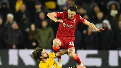 Ruben Neves – 6. The 24-year-old was robust and combative. He made sure Liverpool were unable to dominate the central areas but did little of a creative nature. PA