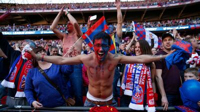 Crystal Palace supporters deservedly celebrated a fine win and a fifth a record fifth promotion to the English top-flight. Eddie Keogh / Reuters