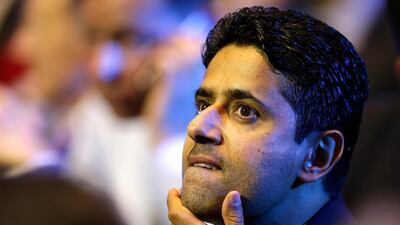 Chairman of the BeIN Media Group and President of Paris Saint-Germain, Nasser Al Khelaifi. AP File Photo