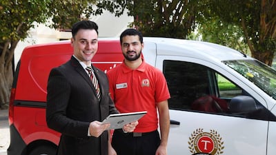 Emirates' new home check-in service includes baggage collection. Emirates