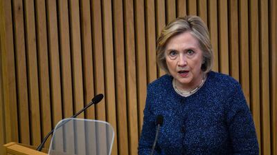 Hillary Clinton highlighted China and Russia as examples of countries using the internet to curb human rights. EPA