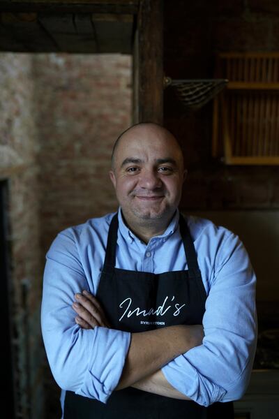 The Syrian refugee and restaurateur arrived in England five years ago and has been dreaming of opening up his own restaurant here ever since. Courtesy Imad Al Arnab
