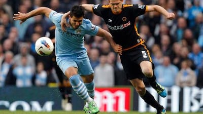 Manchester City defeated Wolves 3-1.