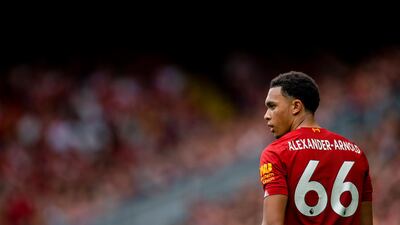 Liverpool's Trent Alexander-Arnold. EPA