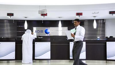 Islamic banks, including Abu Dhabi Islamic Bank, have been growing at even higher rates amid a boom in sukuk financing. Mona Al Marzooqi / The National