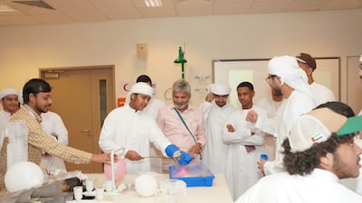UAE students with high math and science scores are part of practical workshops and maths programmes led by professors of the Indian Institute of Technology, Delhi that will launch an engineering college in Abu Dhabi next year.