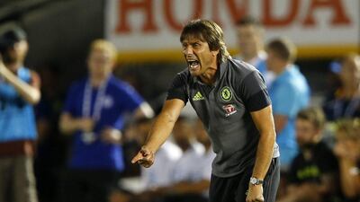How quickly Antonio Conte's tactics and methods are picked up by his players could dictate how well Chelsea fare this season. Mike Blake / Reuters