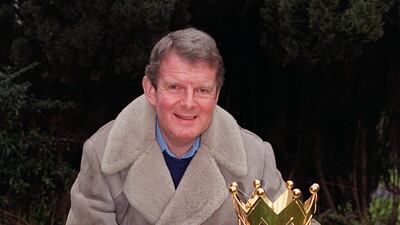 With the English Premier League trophy in 1998. PA