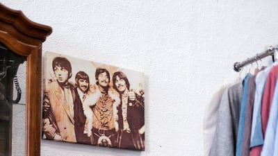 The space includes vintage items and upcycled furniture. Reem Mohammed / The National