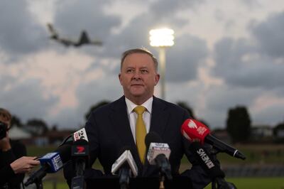 Anthony Albanese throwing his hat into the ring today for the Labor leadership contest. Brook Mitchell / Getty