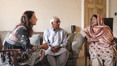 Project Dastaan team members interview Ali Phambra and Jannat bibi about their memories of the partition, in a bid to connect them to places and people they had left behind