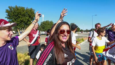 A victory for River Plate could set up a final with Real Madrid in Abu Dhabi on Saturday.